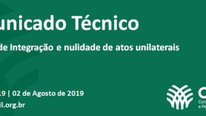 NULIDADE DE ATOS IMPOSTOS UNILATERALMENTE EM  CONTRATOS DE INTEGRAÇÃO REGIDOS PELA LEI 13.288/16