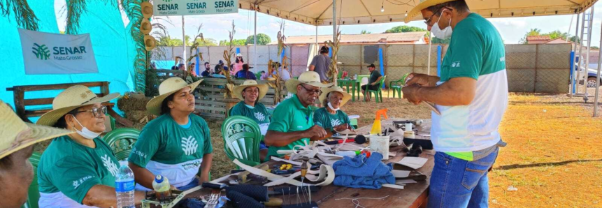 Senar-MT realiza cursos durante a 20ª Expo Cruz