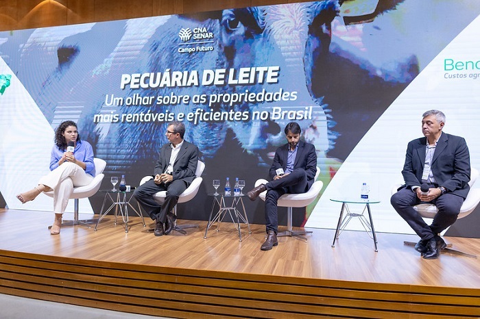 Painel debateu a rentabilidade e eficiência de propriedades leiteiras no Brasil