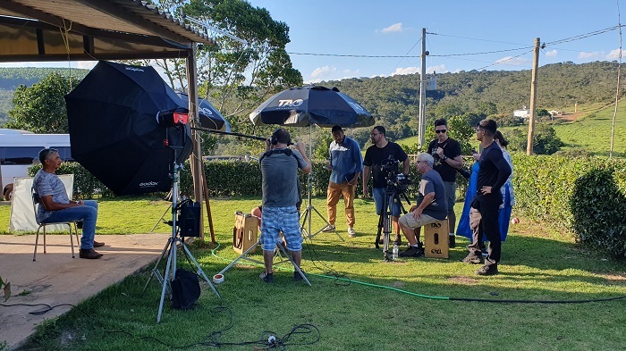 Filmagens feitas em Alexânia, na propriedade de Gervaso