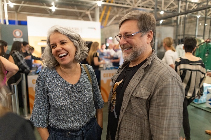 Patrícia Miranda e Marc Lambert avaliaram as cervejas