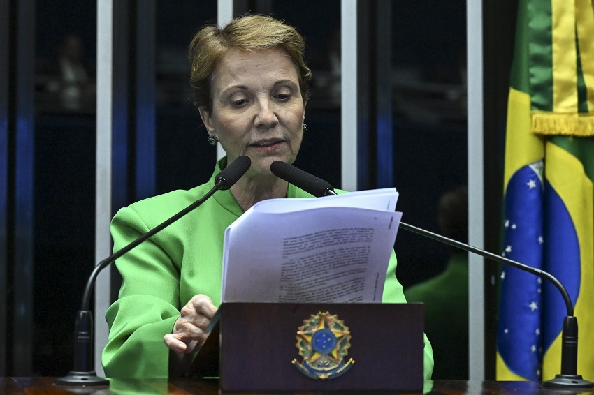Senadora Tereza Cristina. Foto: Jefferson Rudy/Agência Senado