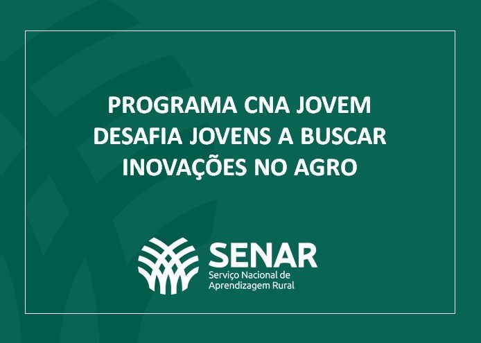 CNA Jovem inovacao Agro