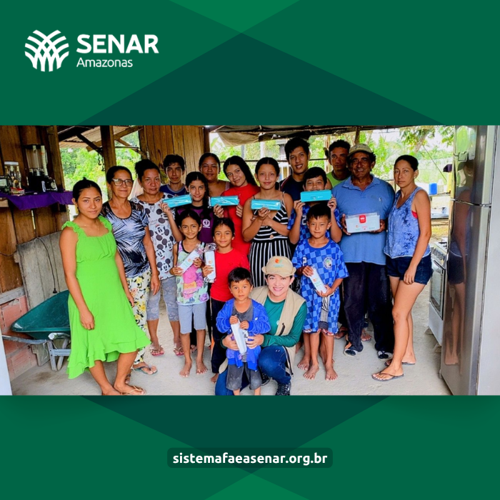 Programa Saúde no Campo, do Senar Amazonas, é destaque na revista Globo Rural