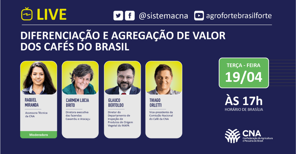 Diferenciacao e agregacao de valor dos cafes do Brasil