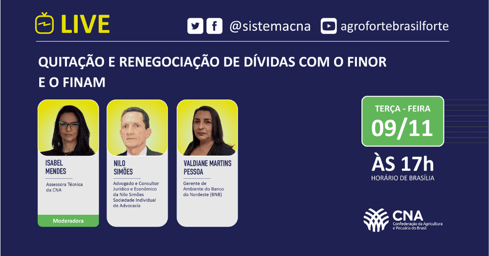 Quitacao e Renegociacao de Dividas com o Finor e o Finam