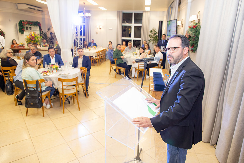 Eduardo Condorelli, representou o Sistema Farsul na cerimônia