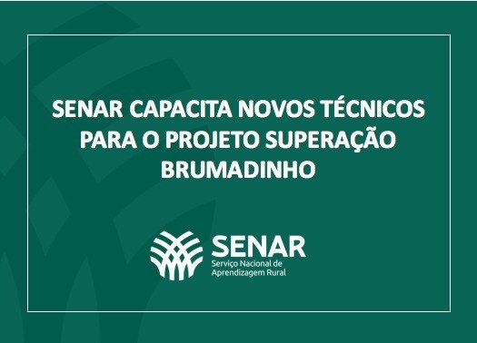 Senar capacitacao Brumadinho