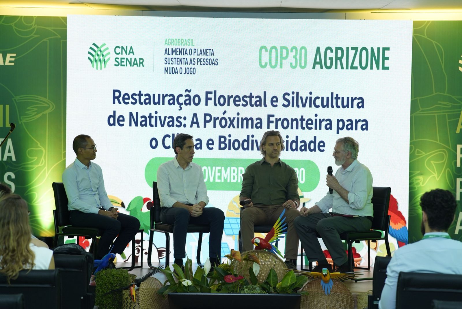 COP 30: Pavilhão AgroBrasil promove debate sobre Sistemas Florestais