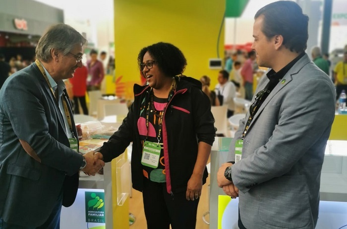 Gedeão Pereira, Marlucia Alves e Lucas Galvan