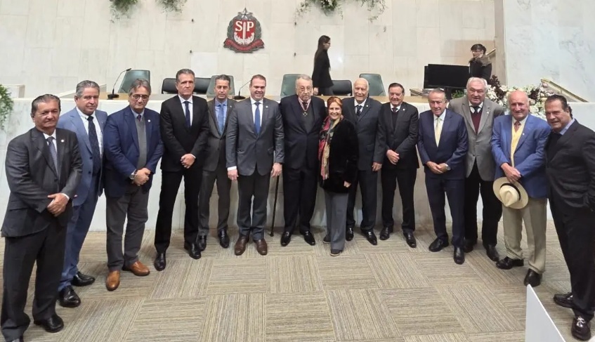 João Martins e presidentes das federações estaduais de agricultura e pecuária