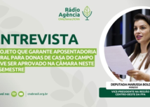 Deputada Marussa Boldrin é entrevistada na Rádio CNA