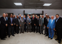 Presidente da Famato, Vilmondes Tomain, prestigia entrega da Comenda 2 de Julho ao presidente da CNA, João Martins
