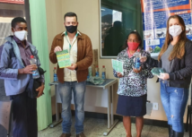 Entrega de kits de proteção no interior do Espírito Santo pelo Sistema Faes / Senar-ES