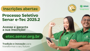 Senar-PE abre inscrições para curso técnico em Agricultura