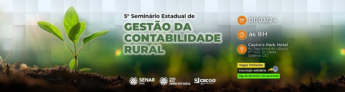 Senar Goiás está com inscrições abertas para seminário de contabilidade rural
