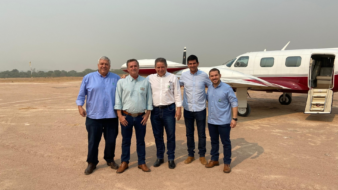 Presidente do Sistema Famato prestigia a inauguração Do Centro de Equoterapia Salvadego em Colíder