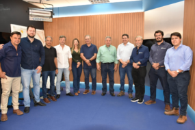 Comitiva da Faec visita Famato e conhece a força do agro mato-grossense