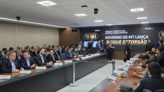 Famato participa do lançamento do “Disque Extorsão” e reforça compromisso com a segurança pública em MT