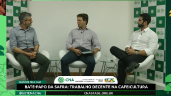 CNA promove debate sobre trabalho decente na cafeicultura