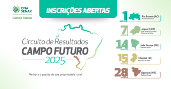 CNA promove Circuito de Resultados do Projeto Campo Futuro 2025
