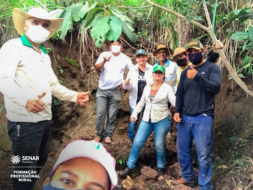 SENAR capacita produtores rurais no curso Recuperação de Nascentes em Barrolândia