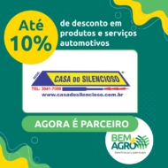 Casa do Silencioso agora é parceiro Bem+Agro