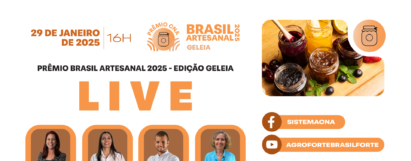 Live - Prêmio CNA Brasil Artesanal Geleia 2025