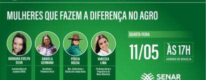 Live - Mulheres que fazem a diferença no AGRO