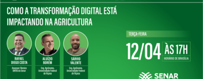 Live - Como a transformação digital está impactando na agricultura