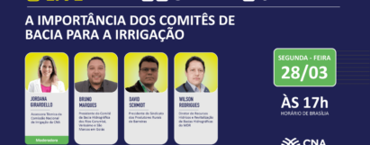 Live - A importância dos Comitês de Bacia para a Irrigação