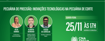 Live - Pecuaria de Precisão: Inovações Tecnológicas na Pecuária de Corte