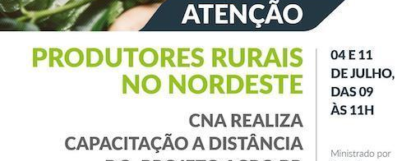 SEMINÁRIO AGRO.BR - CAPACITAÇÃO NORDESTE