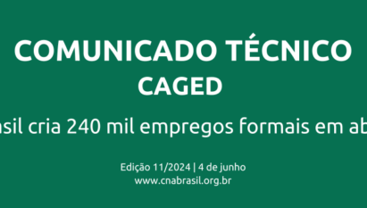 BRASIL CRIA 240 MIL EMPREGOS FORMAIS EM ABRIL