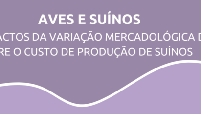 IMPACTOS DA VARIAÇÃO MERCADOLÓGICA DE INSUMOS SOBRE O CUSTO DE PRODUÇÃO DE SUÍNOS