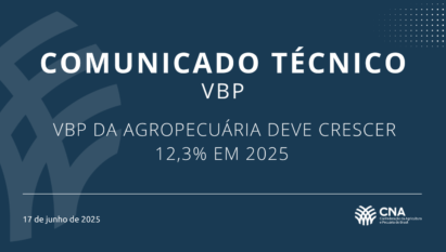 VBP da agropecuária deve crescer 12,3% em 2025