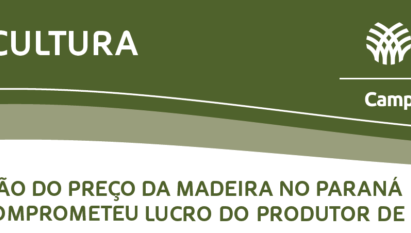 ANÁLISE ECONÔMICA DA PRODUÇÃO DE PINUS EM JAGUARIAÍVA-PR