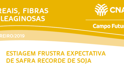 ESTIAGEM FRUSTRA EXPECTATIVA DE SAFRA RECORDE DE SOJA