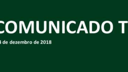 COMUNICADO TÉCNICO: DÍVIDAS RURAIS DE PRODUTORES  DA ÁREA DA SUDENE E SUDAM: ÚLTIMOS DIAS PARA LIQUIDAÇÃO DE DÉBITOS COM DESCONTOS PREVISTOS NO ART. 3º DA LEI Nº 13.340/2016