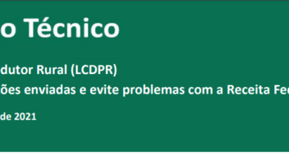 LIVRO CAIXA DIGITAL DO PRODUTOR RURAL (LCDPR) - FIQUE ATENTO ÀS INFORMAÇÕES ENVIADAS E EVITE PROBLEMAS COM A RECEITA FEDERAL