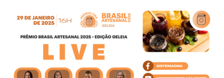 Live - Prêmio CNA Brasil Artesanal Geleia 2025