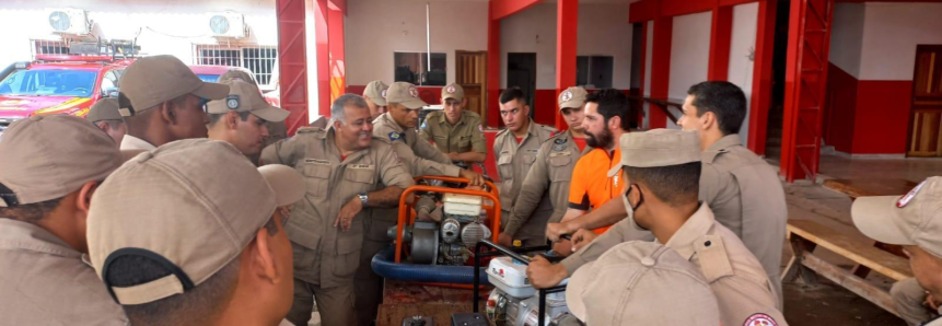 Empresa parceira do Senar-MT ministra treinamento a bombeiros em Cuiabá