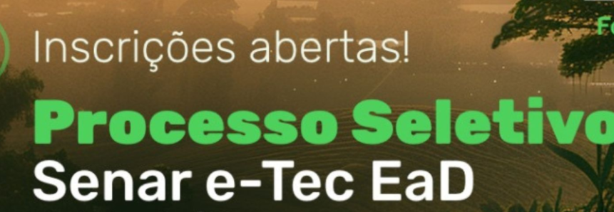 Processo seletivo para os cursos da rede e-Tec Brasil segue até 02 de julho