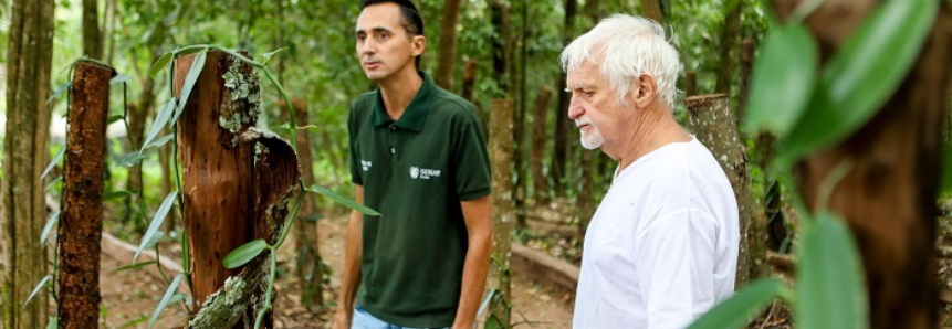 Baunilha produzida em Goiás é destaque em propriedade assistida pelo Senar-GO