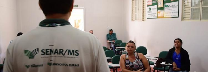 Em 7 anos, mais de 282 mil pessoas se formaram nos cursos de FPR e PS ministrados pelo Senar/MS