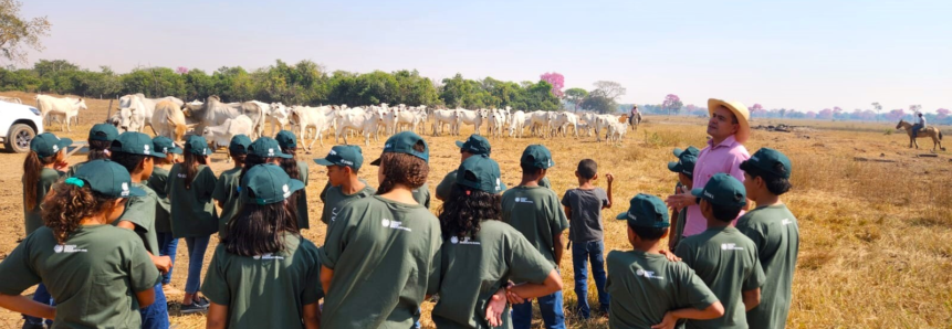 Programa Semeia leva educação sobre o campo para crianças e reforça a importância do agro