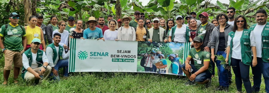 Senar-AR/AM realiza 'Dia de Campo' para produtores atendidos pelo ATeG em Manacapuru