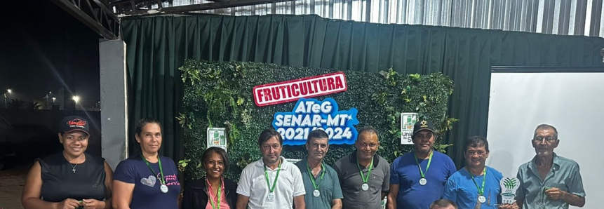 Fruticultores assistidos pelo Senar-MT encerram ciclo de atendimentos com excelência em União do Sul