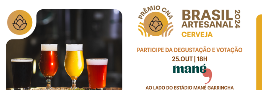 Prêmio CNA Brasil Artesanal Cerveja realiza júri popular