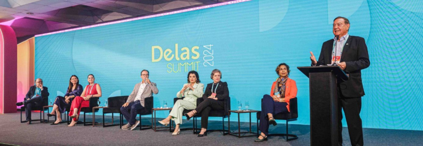 Presidente do CDN do Sebrae e da Faesc destaca a importância do Delas Summit 2024, durante abertura do evento